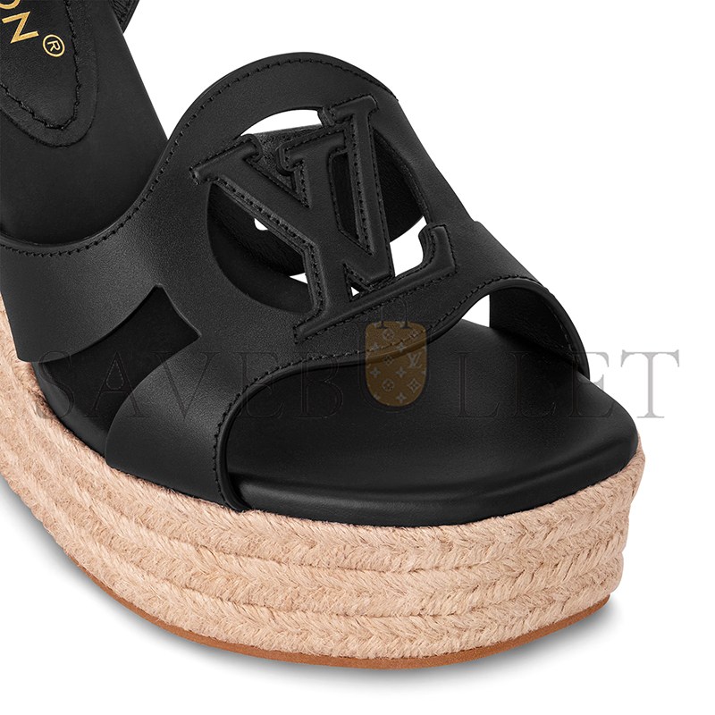 LOUIS VUITTON LV ISOLA WEDGE SANDAL 1ACI8E